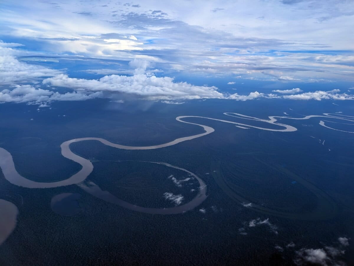 Een rivier in de Amazone in juli 2026. Foto door Rhett Ayers Butler / Mongabay