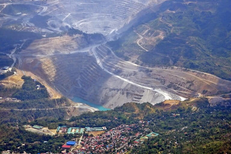 Toledo-kopermijn in Cebu.