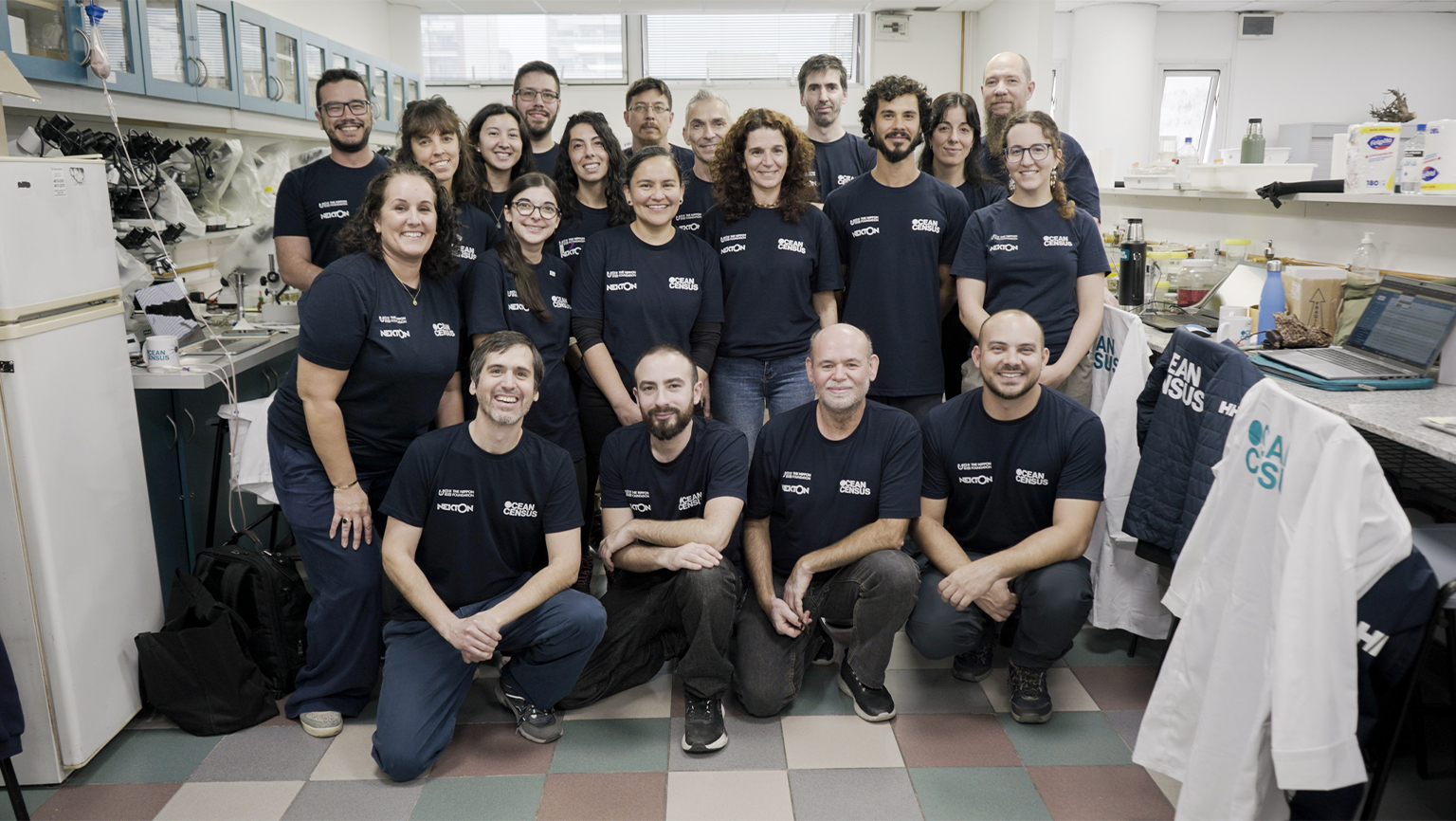 Het volledige team van internationale taxonomen, regionale experts en beginnende onderzoekers kwam bijeen aan de Universidad Maimónides in Buenos Aires. 