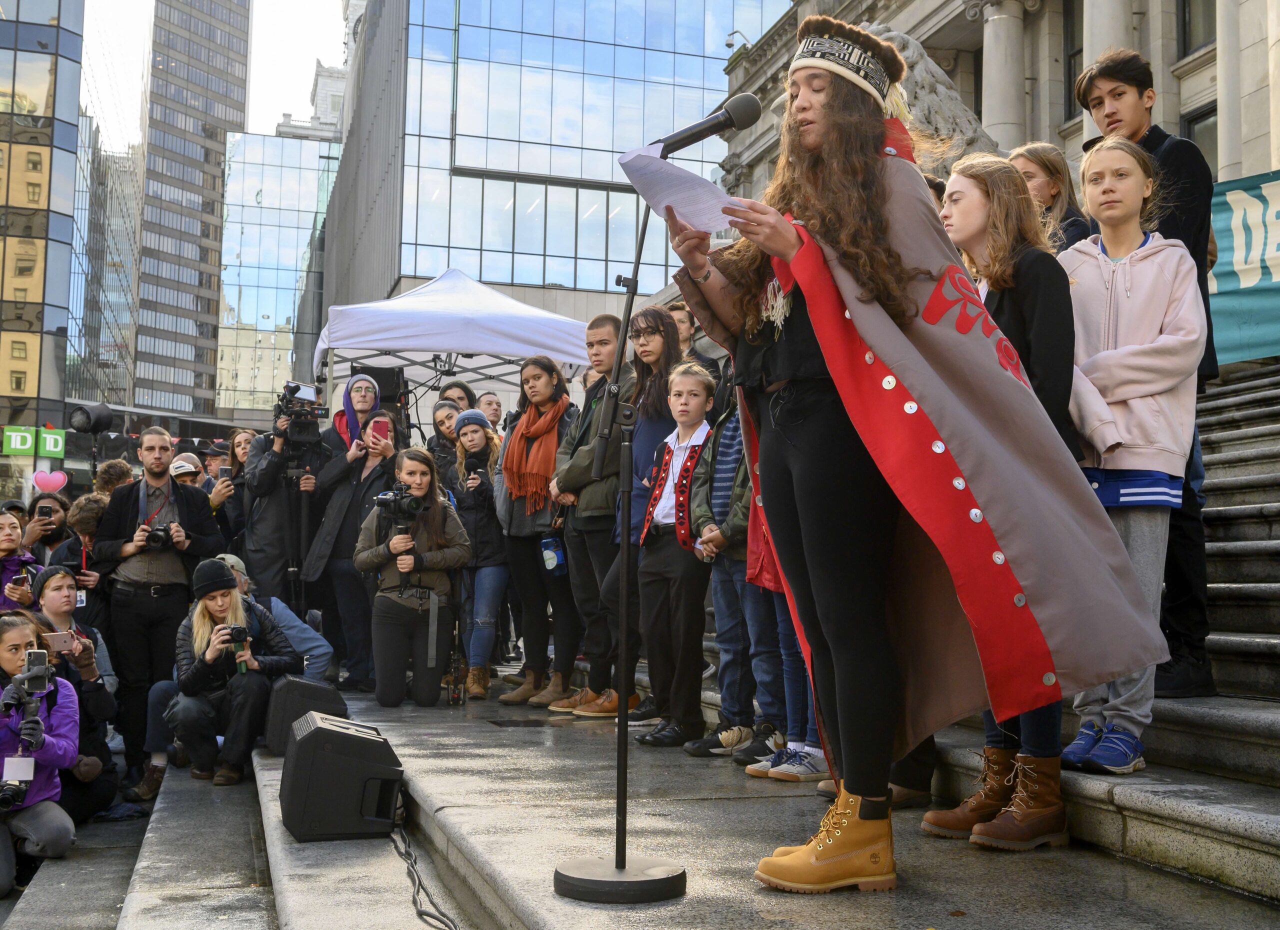 Foto's van de dag dat La Rose in 2019 werd gearchiveerd. Afbeelding met dank aan Our Children's Trust.