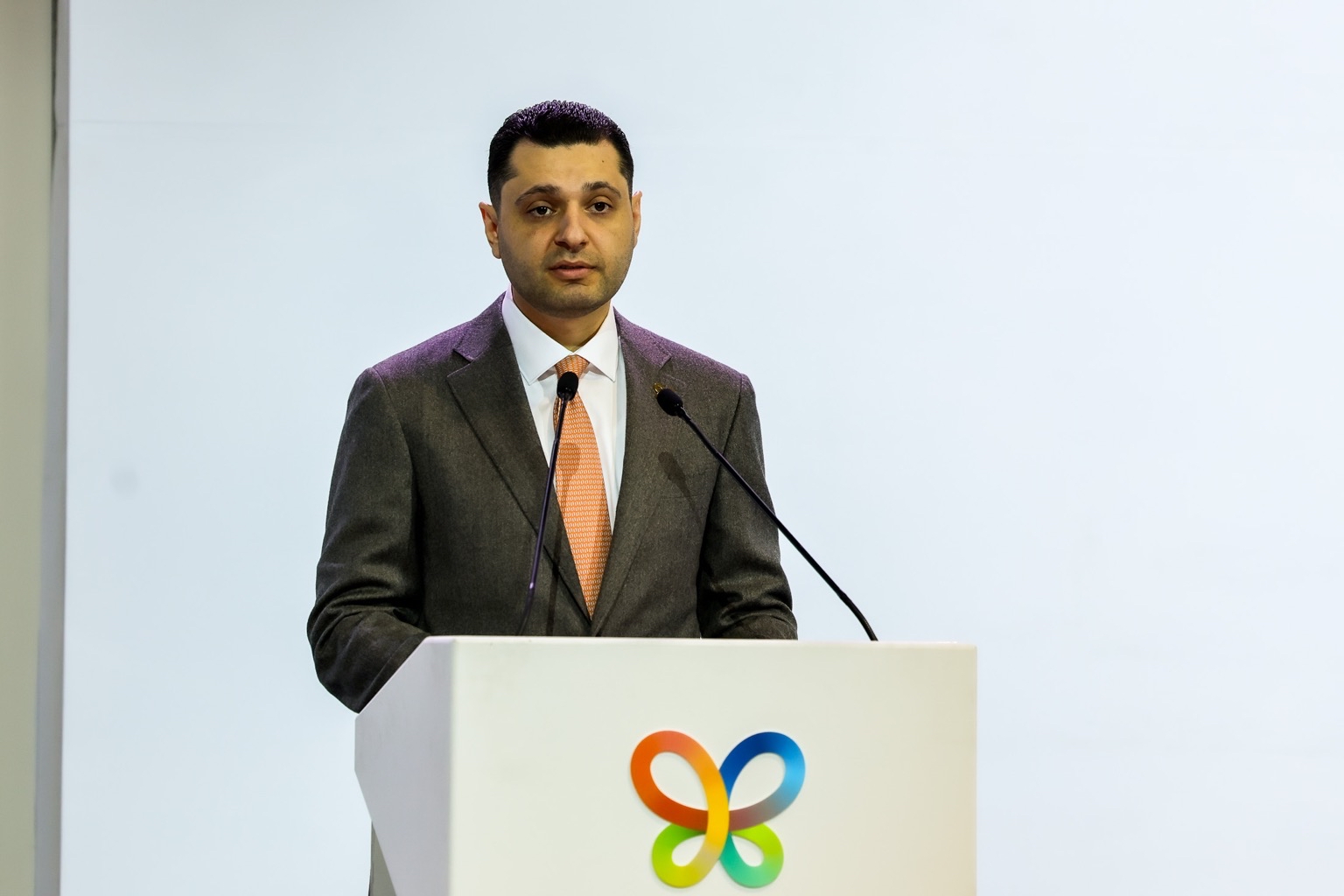 COP 17-voorzitter Hambardzum Matevosyan, minister van Milieu, Armenië. Afbeelding door IISD/ENB - Mike Muzurakis.